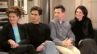 Will & Grace Cast On The Donny & Marie Osmond Talk Show