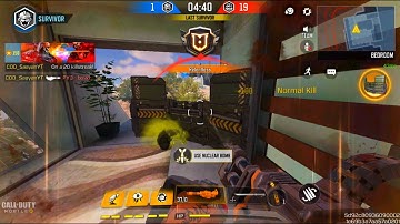 Attack Of The Undead 20 Last Servivor | Nuclear Missile Launch | 42 Kills | Codm MP