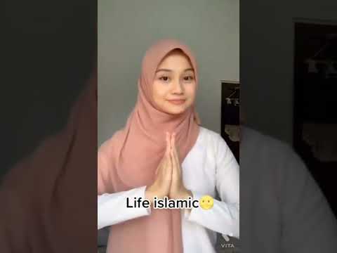 Indonesian hijabi girl/ jannat is her destination/ hijab❣️/#islam #muslim