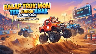 GOKIL! Kumpulan Aksi Seru Balap Truk Monster Anak Paling Keren screenshot 1