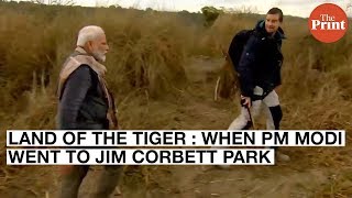 Land of the tiger : When PM Modi went to Jim Corbett park