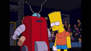 #Симпсоны .Самые Смешные Моменты .Бои роботов и Робот Барта!!!