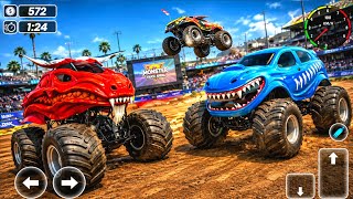Monster Truck Mega Ramp Impossible Driver - Car Extreme Stunts GT Racing - Android GamePlay #3d screenshot 4
