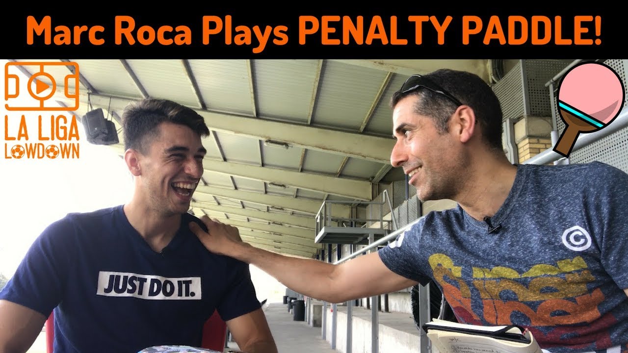 Is This The SMARTEST LaLiga Player? Penalty Paddle Game #3 - MARC ROCA
