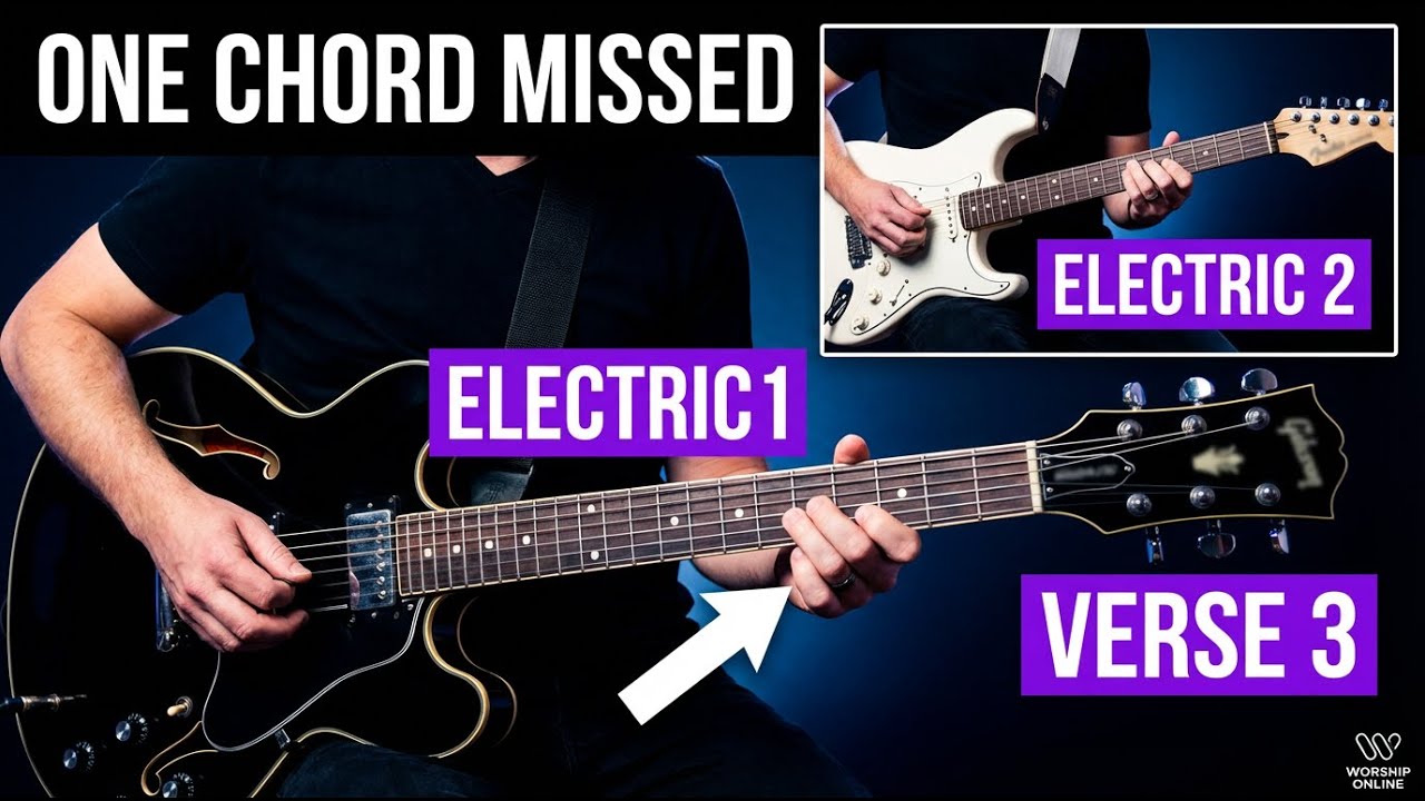 Восхваляй Господа вовек — Урок игры на электрогитаре и акустической гитаре — Пэт Барретт