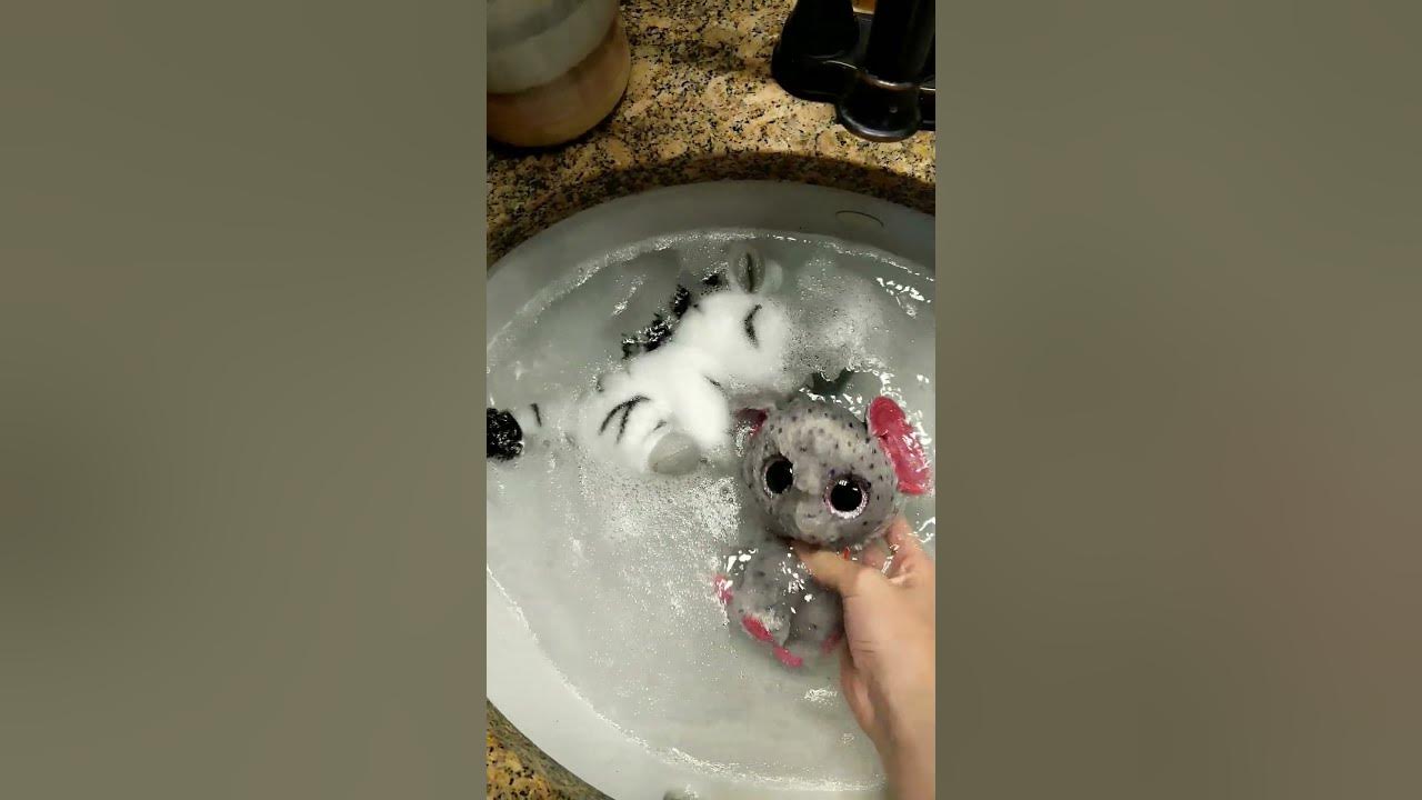 Goodwill beanie boos taking a bath YouTube