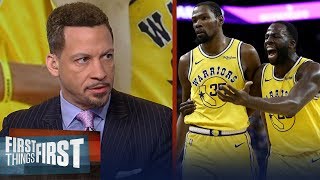 Chris Broussard weighs in on KD's ejection in Warriors win over Nuggets | NBA | FIRST THINGS FIRST