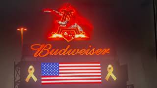 Anheuser Busch A & Eagle Sign Relighting 2022