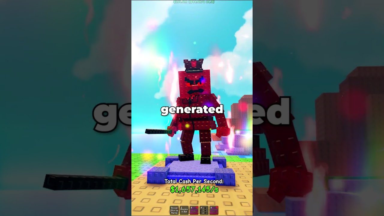 Я протестировал x4 Удачу в Plants vs Brainrots...