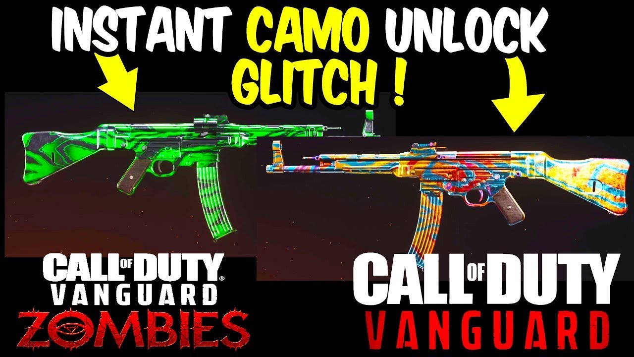 VANGUARD GLITCH: INSTANT CAMO UNLOCK GLITCH l All Mastery Camo Glitch Call of Duty Vanguard Glitch