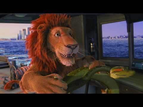 أسد شجاع بيخاطر بحياته وبيهرب من السرك عشان ينقذ ابنه العايز يكتشف العالم