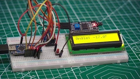 Arduino Angle Meter using ADXL335 | DIY Digital Inclinometer