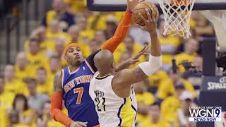 Now Retired Carmelo Anthonys Brief Time As A Member Of The Bulls