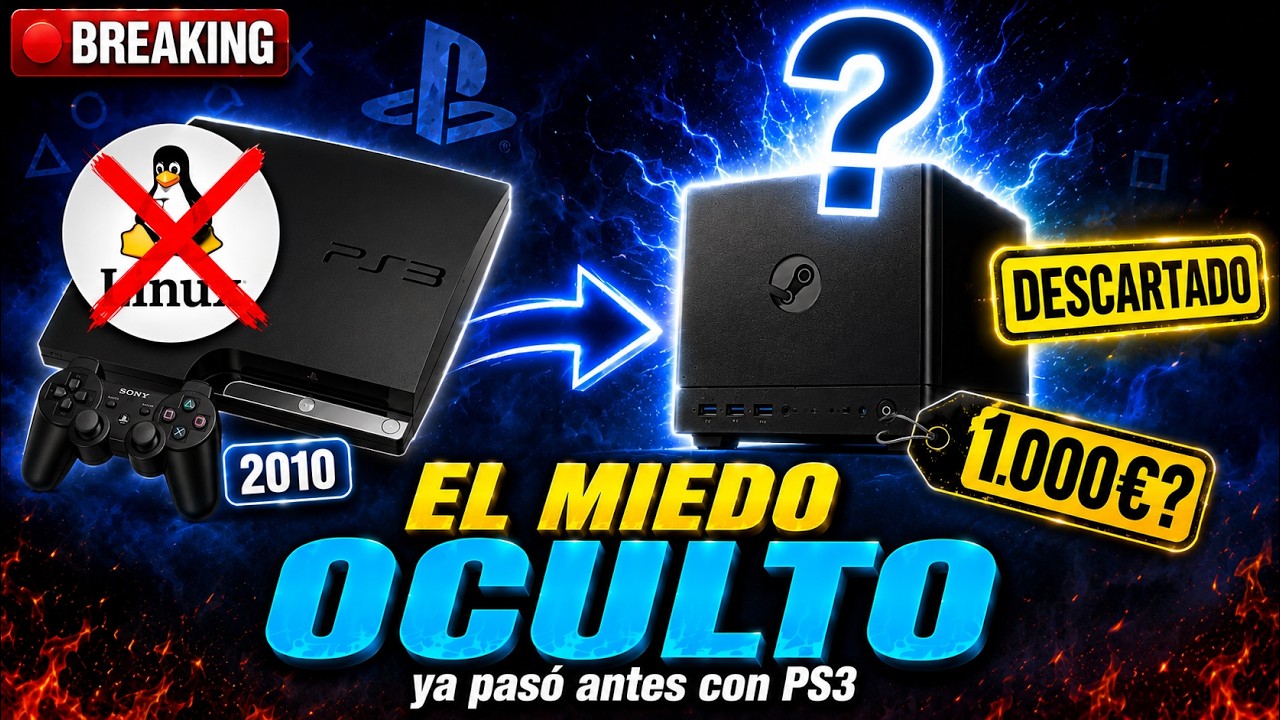 El miedo OCULTO detrás del precio de Steam Machine... ya pasó antes con PS3 👀🔥 episode artwork