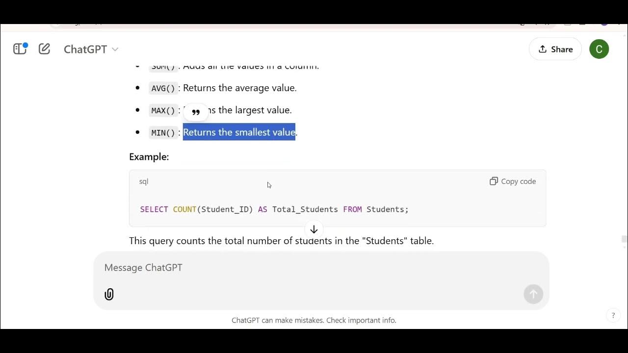 Queries in SQL Simple Queries, Nested Queries, Aggregate Functions ...