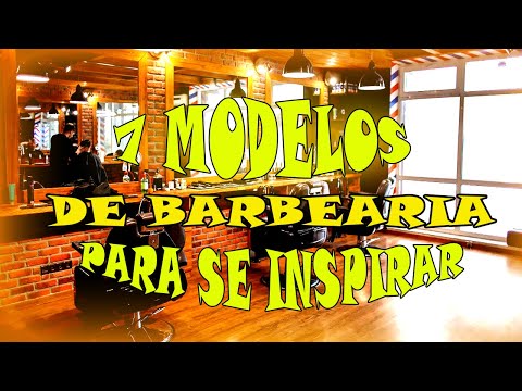 Vídeo: Interior da barbearia: estilos predominantes