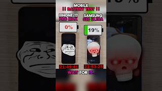 ⚡💀 iPHONE 17 PRO MAX VS SAMSUNG S26 ULTRA – ULTIMATE BATTERY TEST!! 🔋🔥