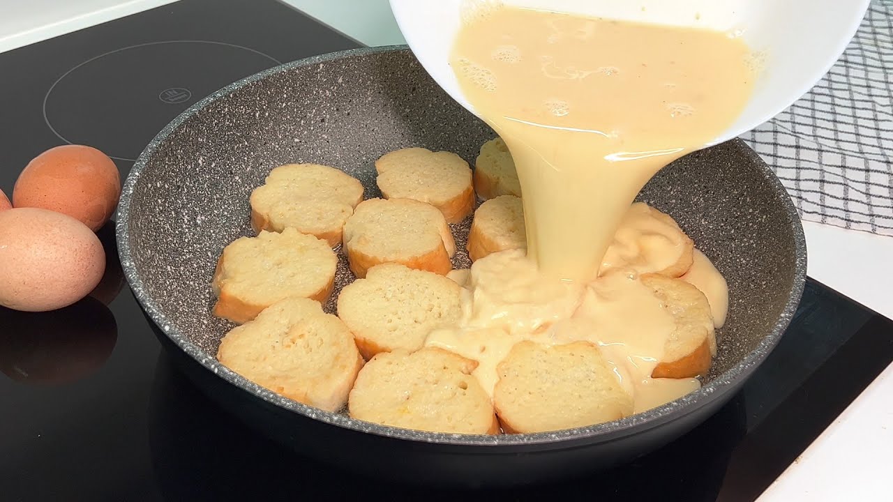 Сухой хлеб больше не выбрасываю❗ Простой рецепт, когда нет времени готовить