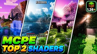 TOP 2 Best Realistic Shader MCPE 1.21- 1.26+ || #shaders #minecraft #mcpe  screenshot 3