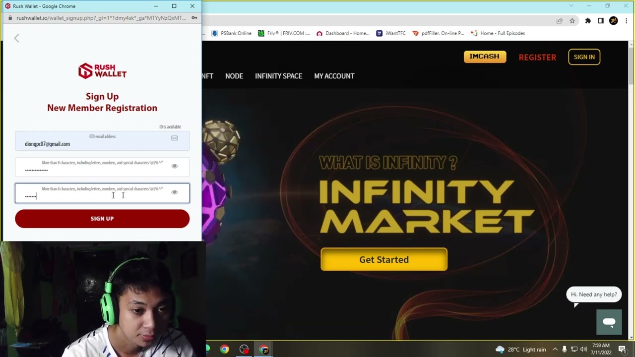 How to Create Rush Wallet & Special Force and Infinity - YouTube