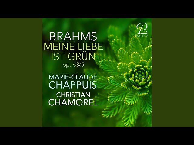 9 Lieder & Songs, Op. 63: No. 5, Meine Liebe ist grün class=