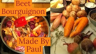 Beet Bourguignon recipe