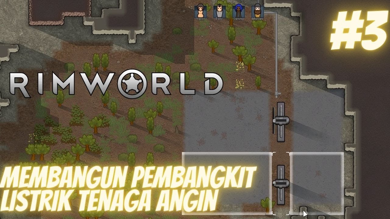 RIMWORLD INDONESIA (#3) Kehidupan Didalam Goa, Dan Mulai Menggunakan Listrik