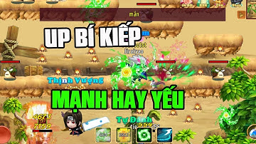 Làng Lá Phiêu Lưu Ký I Up Bí Kiếp Cho 4X...Sự Lợi Hại Của Bí Kíp - Test Mẹo Ghép Đá Huyền Thoại!