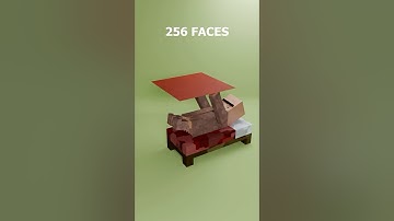 Minecraft Cloth Simulation Vs Stylized Villager #minecraft #clothsimulation #blender#3d