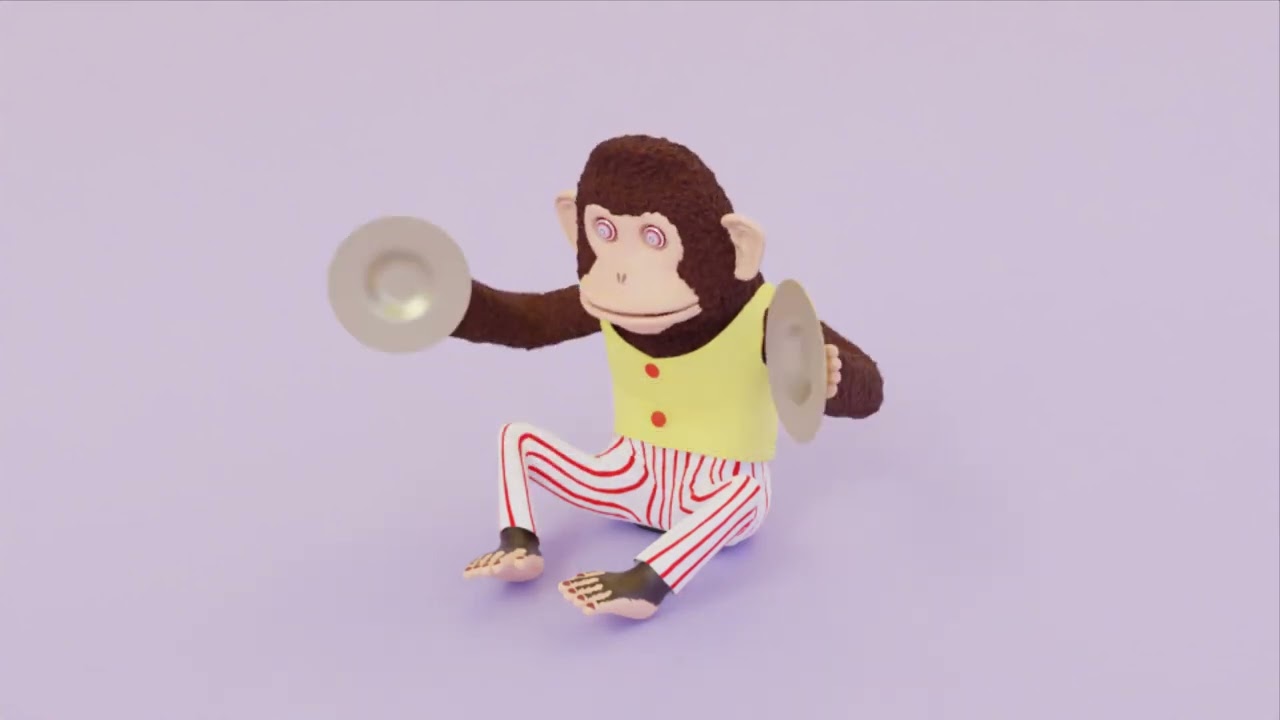 さるのおもちゃ - YouTube