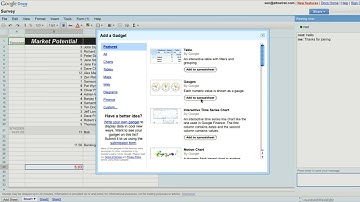Google Docs and Sites