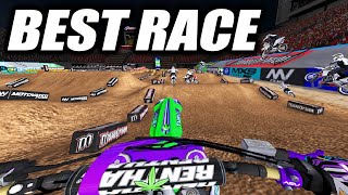 BEST PRO RACE !!! Salt Lake City 2024 Supercross MX Simulator rF