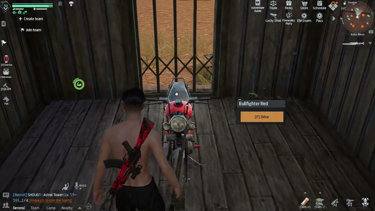 Undawn - GLITCH Get inside Without Intermediate Lockpick