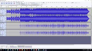 Bandhub Open the MultiTracked OGG file into Audicity DAW