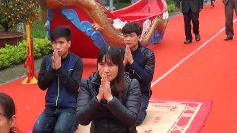 Lễ Hội chèo Tàu Tổng Gối xã Tân Hội, huyện Đan Phượng, TP Hà Nội