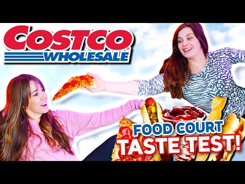Trying Costco Food Court Food for the First Time!