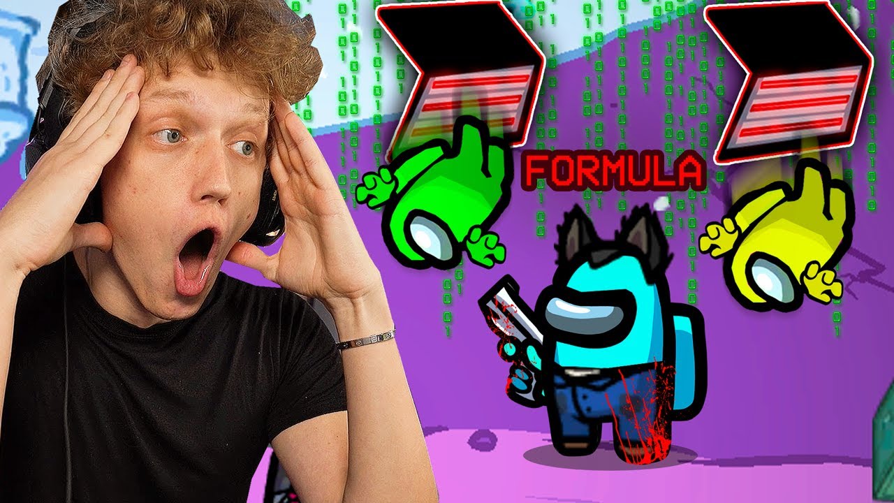 I played Among Us on a HACKED Map... (must see)