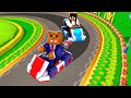 Go Kart Racing Was Not Meant To Be This Funny In Minecraft