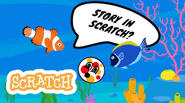 Scratch Tutorial: Create an ANIMATED Underwater STORY with Fish (Step-by-Step Guide)