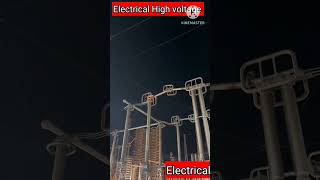Electrical High voltage shorts  overhead trending electrical ac