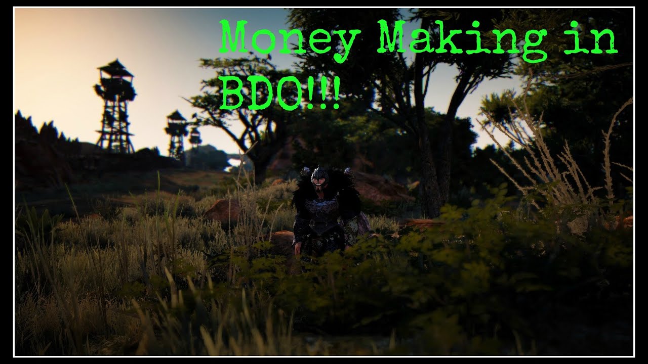 Making Money in Black Desert! YouTube