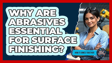 Why Are Abrasives Essential For Surface Finishing? - How It Comes Together