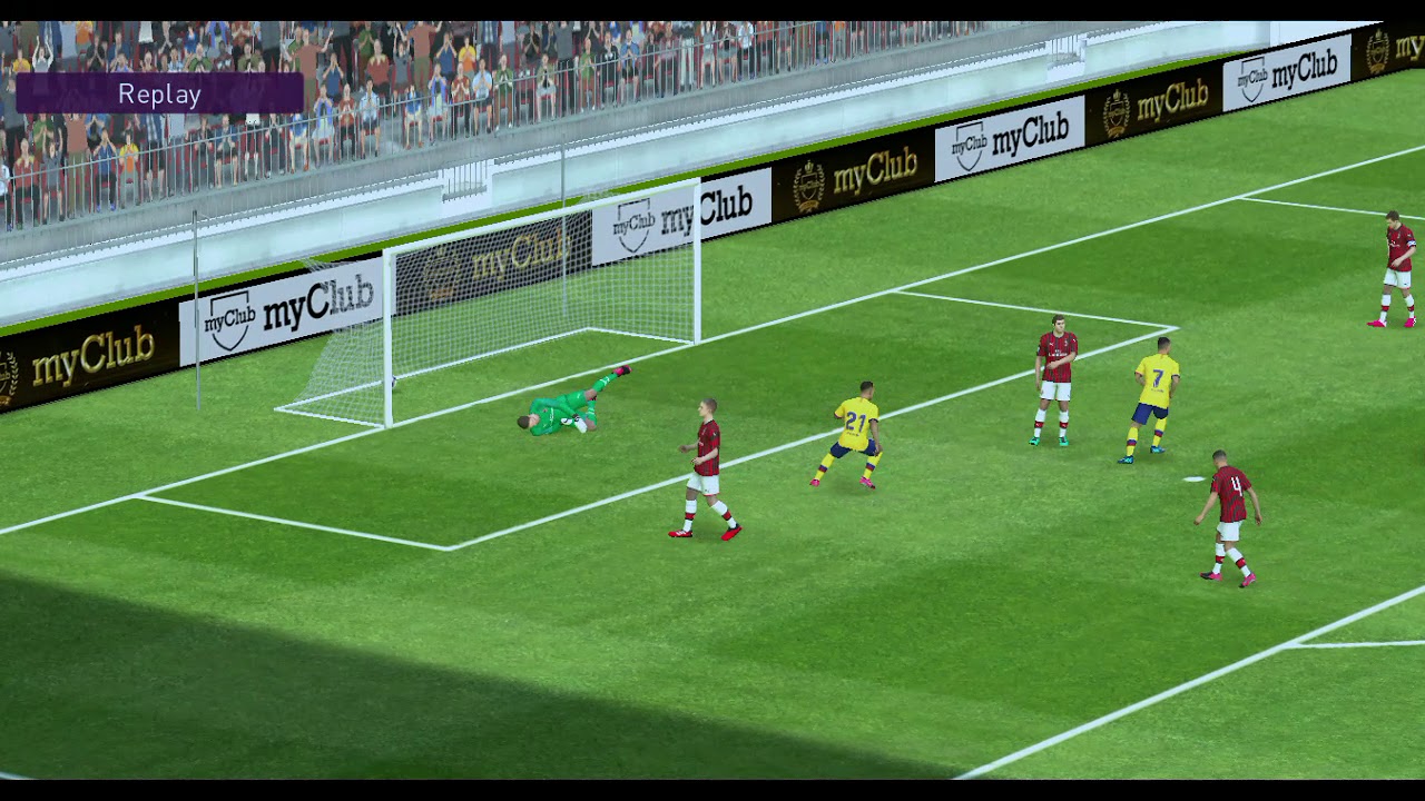 Crazy Goal by L. Messi // PES 20 Mobile