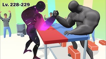 Muscle Rush 💰⚡💪 Max Levels Android Gameplay ios, Level 228-229