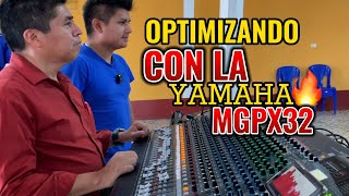 Configurando Con Consola Analoga Yamaha MGPX32