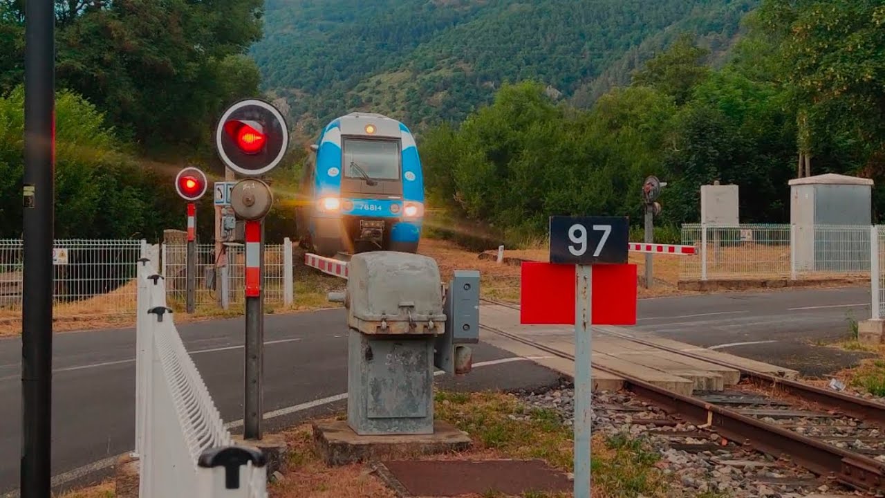 Des train dans la commune d’Alleyras 01/02/2026