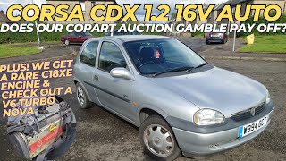 We buy a rare Corsa CDX from CoPart that's hiding an alarming surprise. Only 475 miles home!