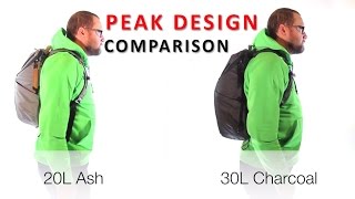 difference between 20l and 30l backpack