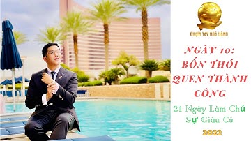 Ngày 10: Bốn Thói Quen Thành Công