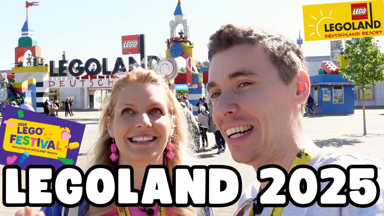 🎢Achterbahnen 🛍️Shopping 🎉LEGO Festival ☆ LEGOLAND Deutschland 2025 VLOG